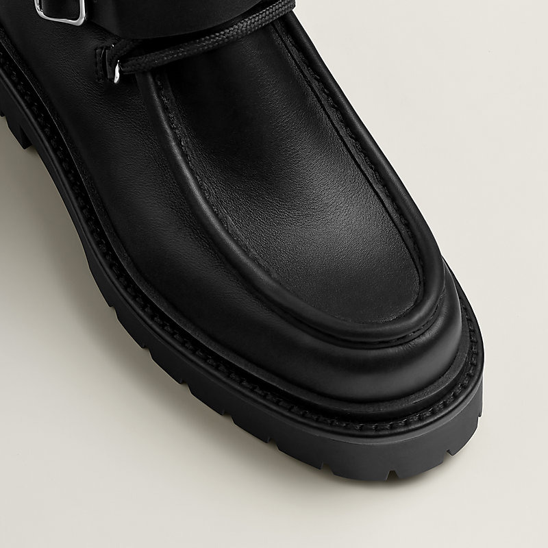 hiroJUTTA NEUMANN HERMES D7 Landscape boot - Black | Hermès USA